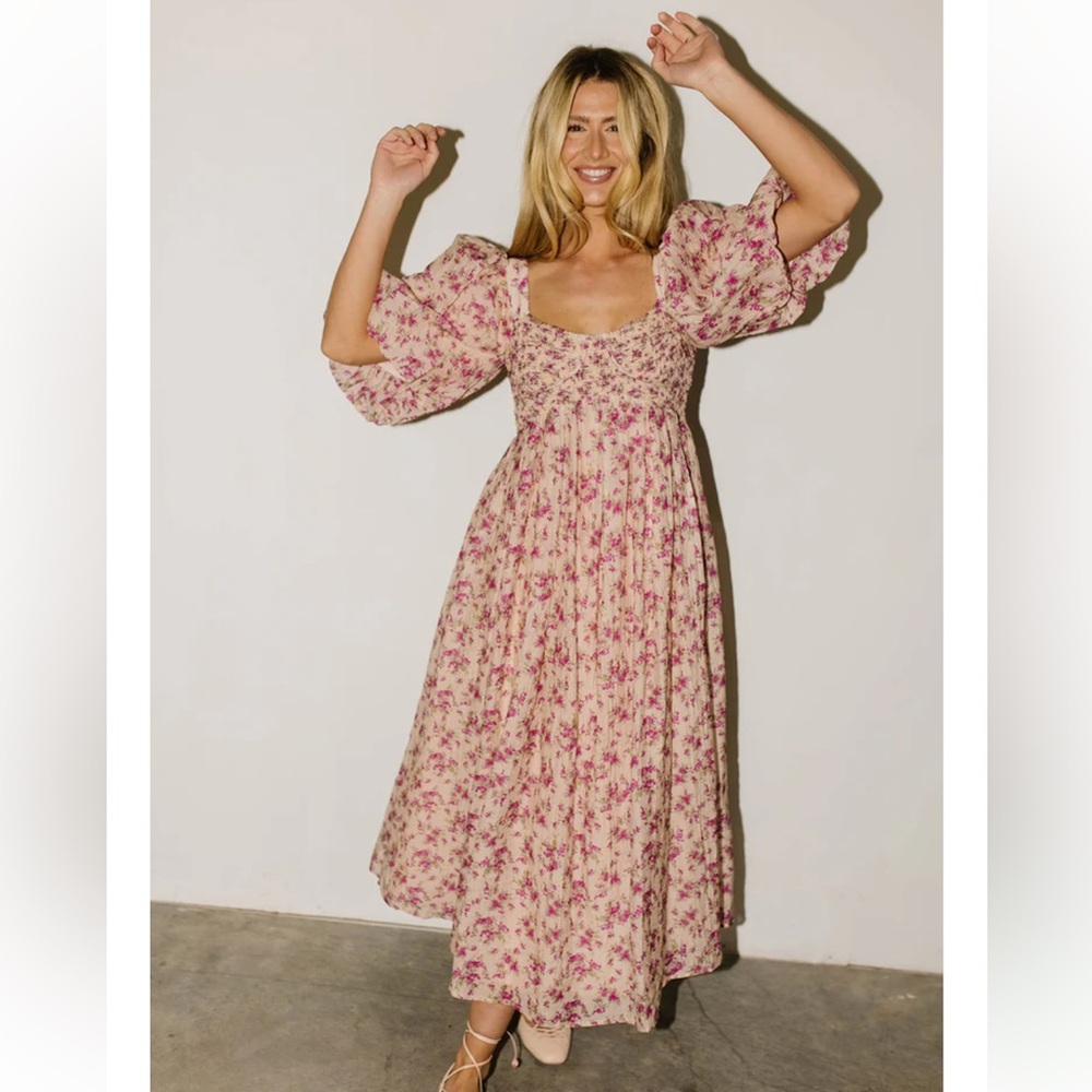 Zoco Gala Midi Dress - French Floral XL